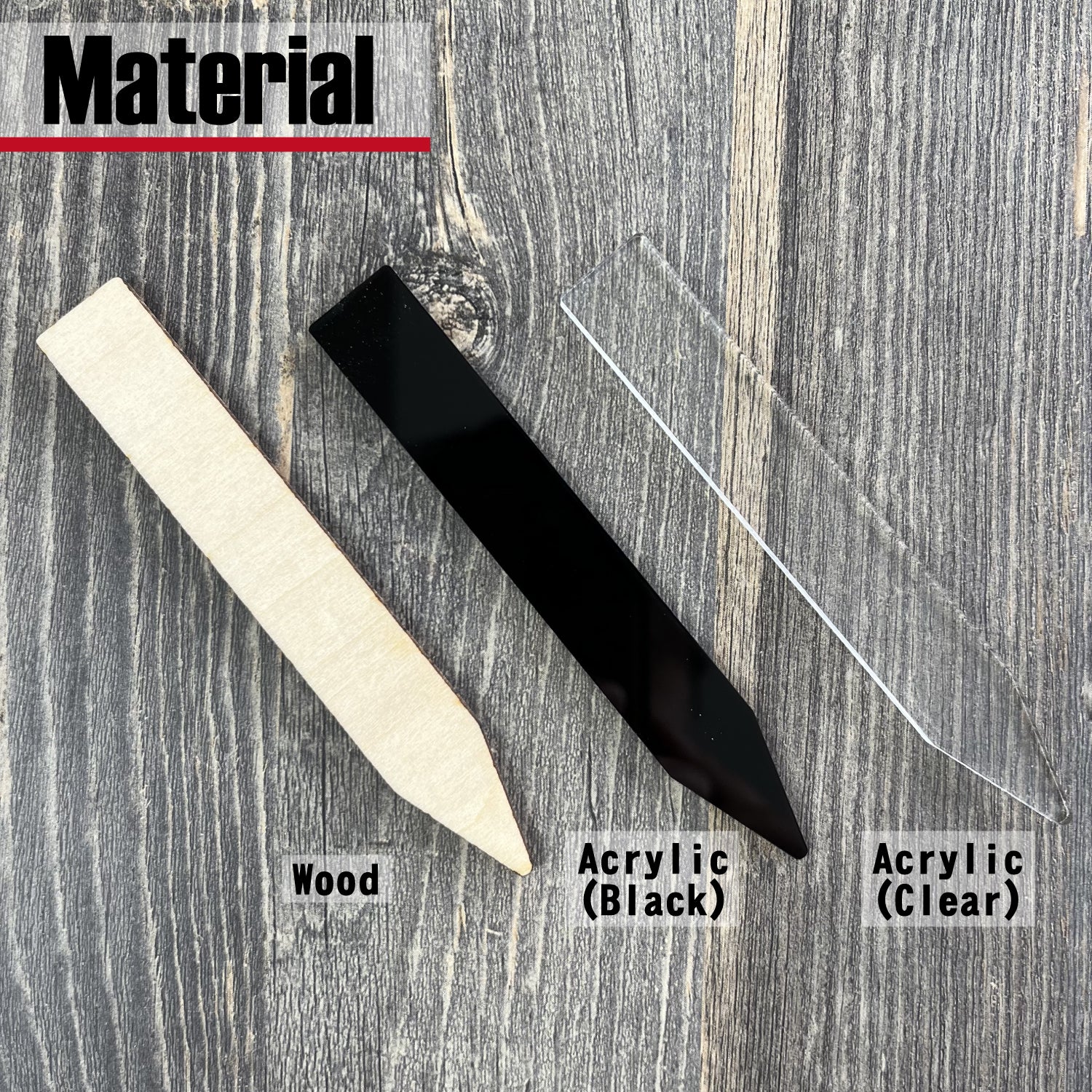 AVICII様オーダー商品【オリジナルデザイン】ステンレス製プランツタグ