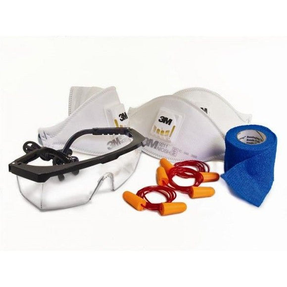 FOREDOM　フォーダム セーフティーキット　電動工具 安全装置 メガネ 防塵 マスク セット セーフティグラス